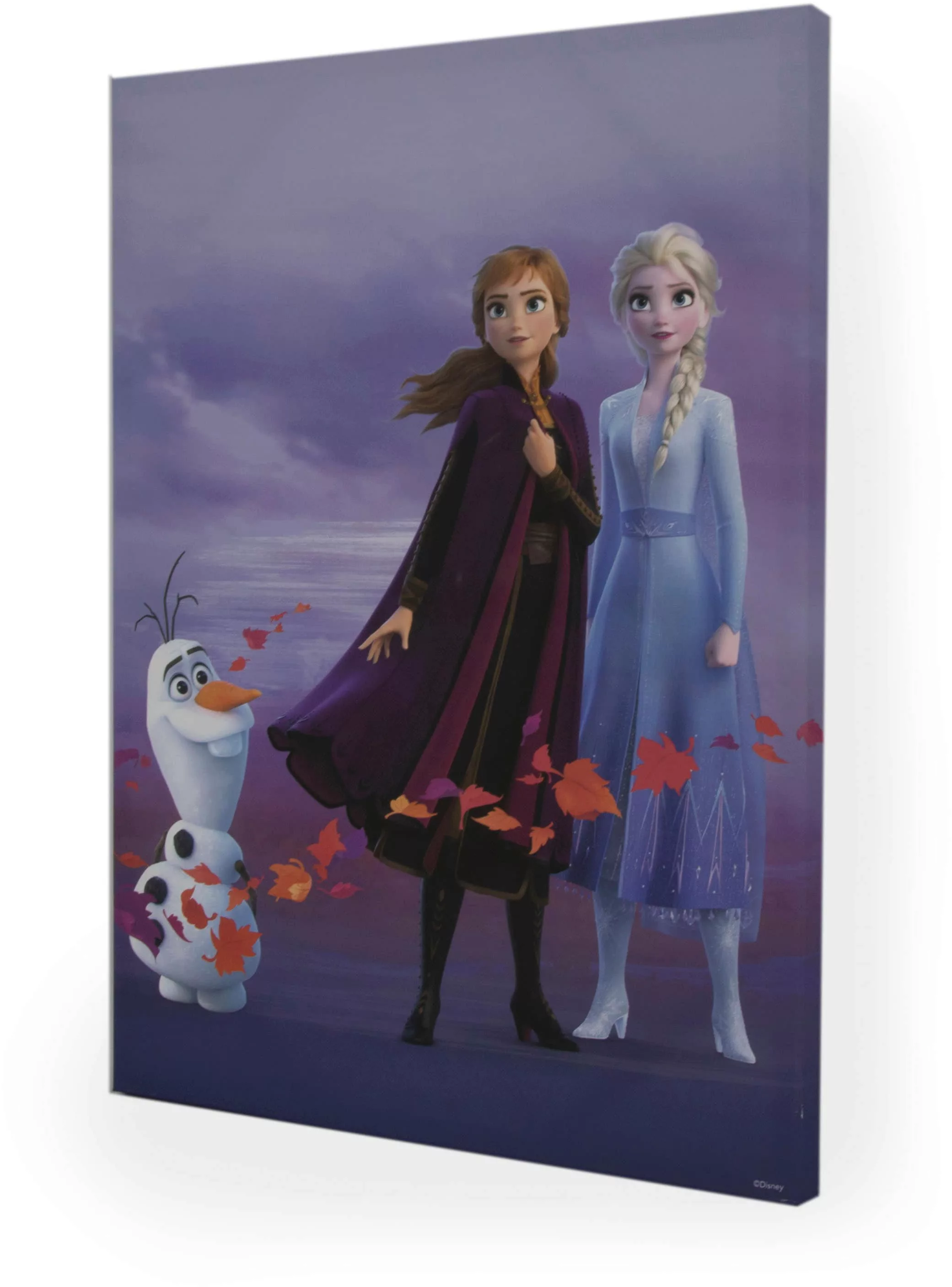Disney Leinwandbild "Frozen Elsa, Anna & Olaf", (1 St.) günstig online kaufen