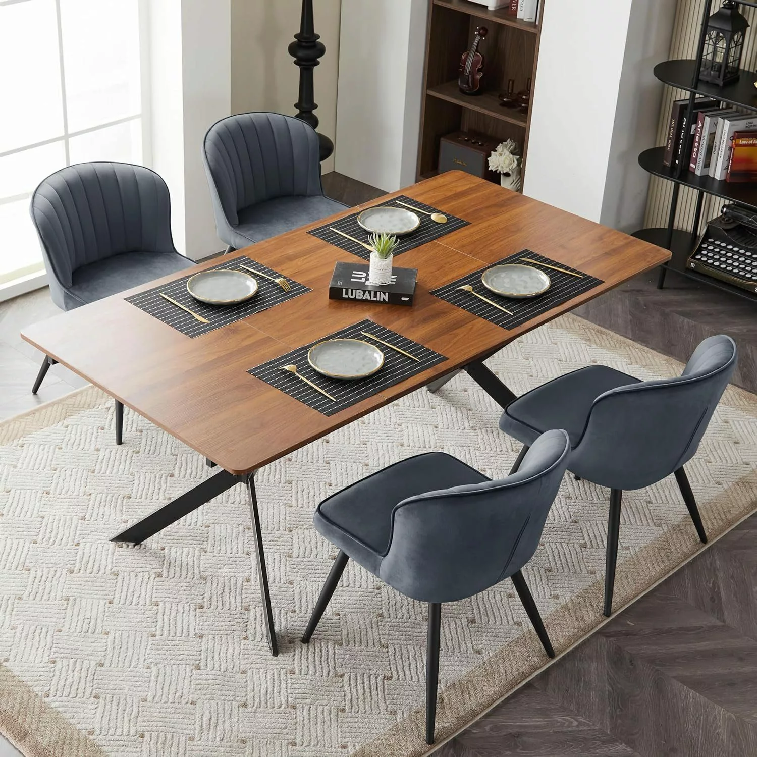 EUGAD 4-Fußstuhl (6 St), Stühle Esszimmer günstig online kaufen