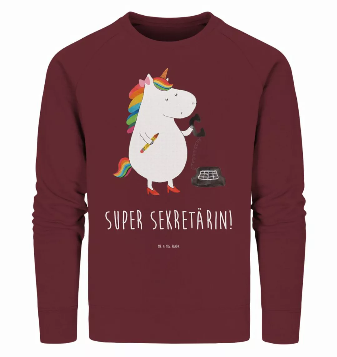 Mr. & Mrs. Panda Longpullover Größe L Einhorn Sekretärin - Burgundy - Gesch günstig online kaufen