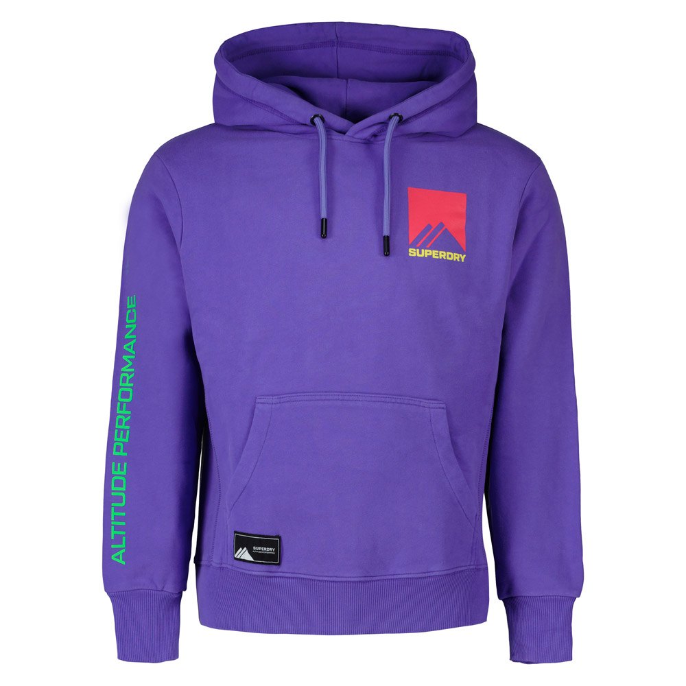 Superdry Mountain Sport Nrg Kapuzenpullover S Purple Opulence günstig online kaufen