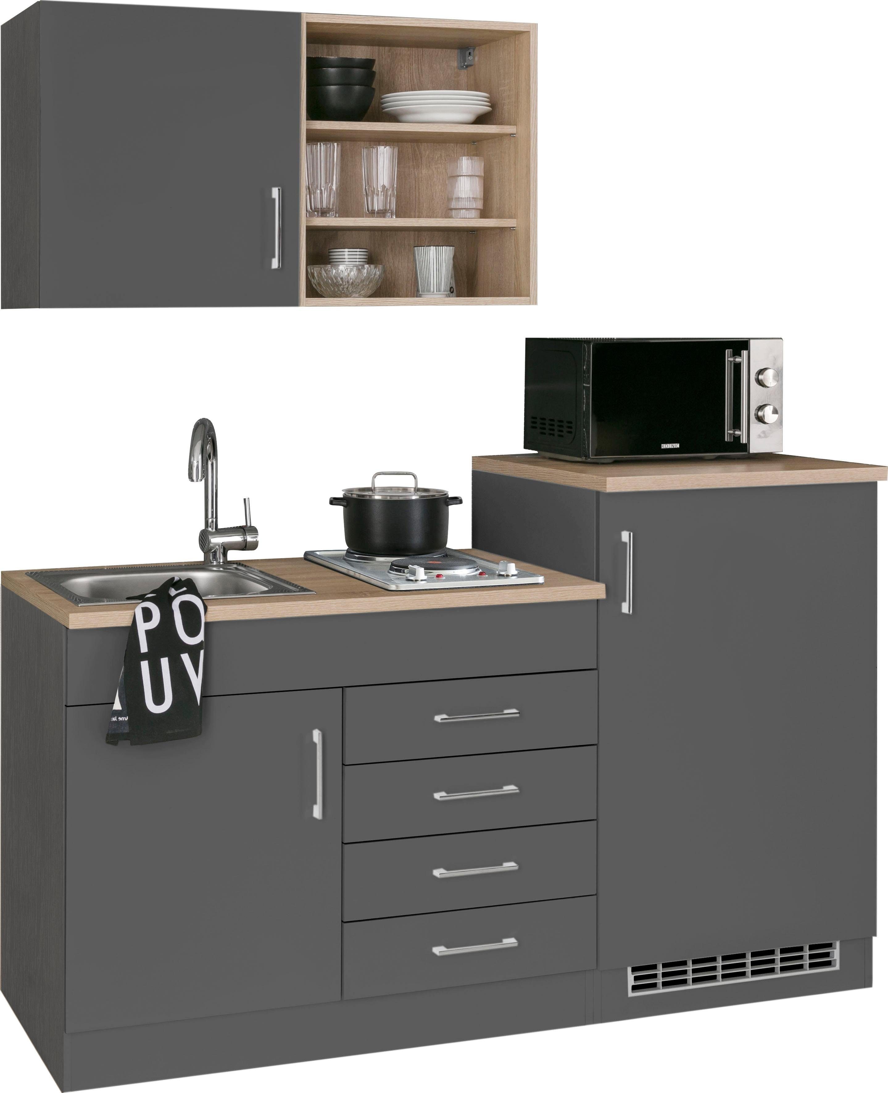 KOCHSTATION Pantryküche KS-Mali, Breite 160 cm, günstig online kaufen