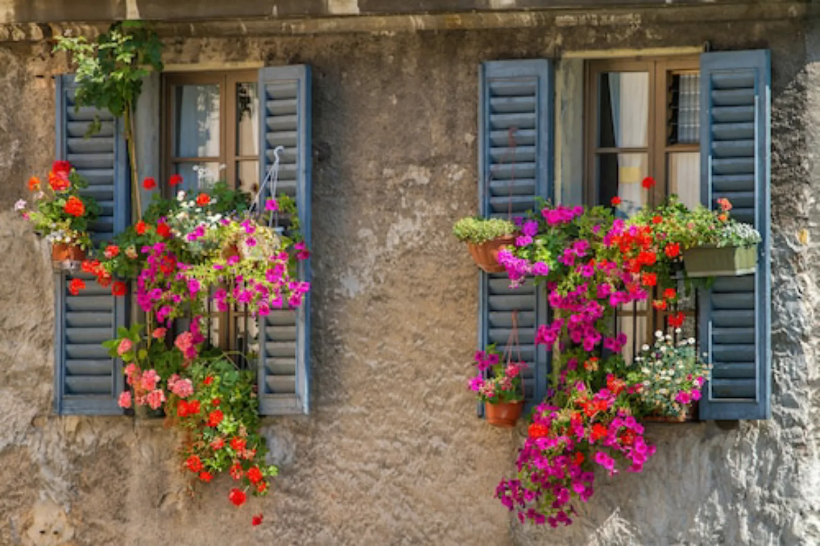 Papermoon Fototapete »Alte Fenster« günstig online kaufen