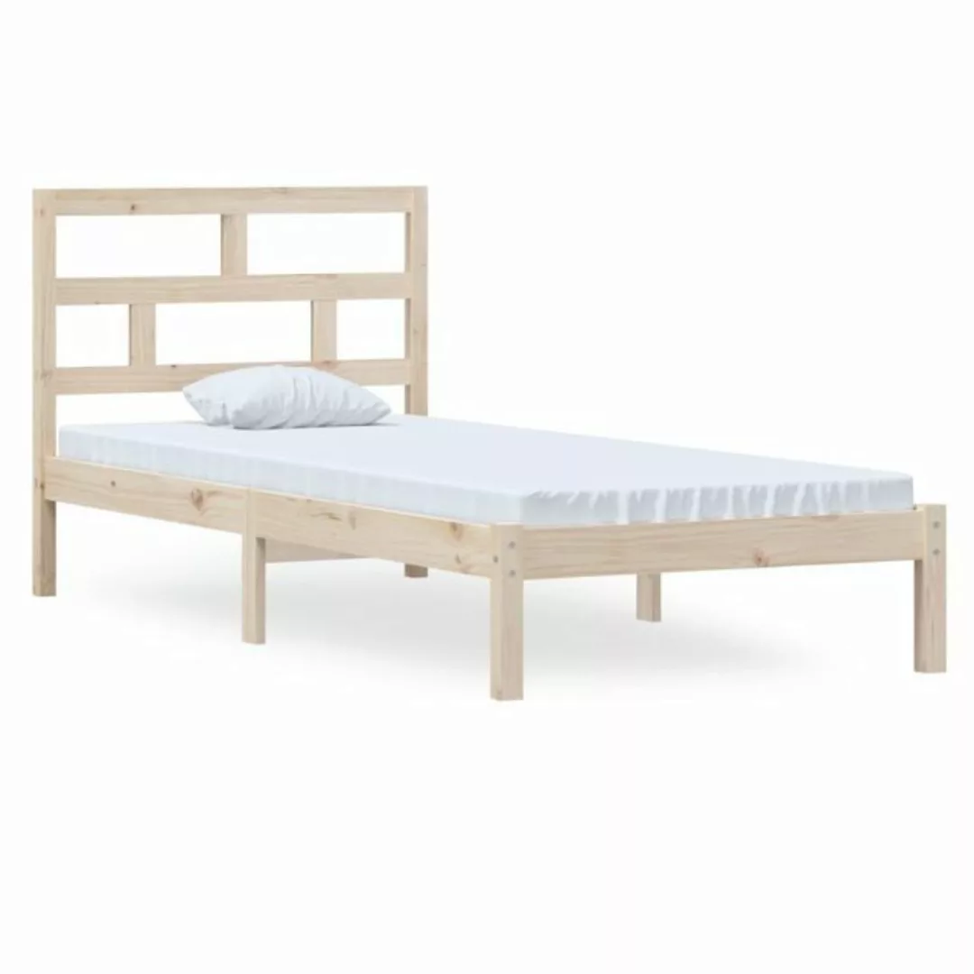 furnicato Bett Massivholzbett Kiefer 100x200 cm günstig online kaufen