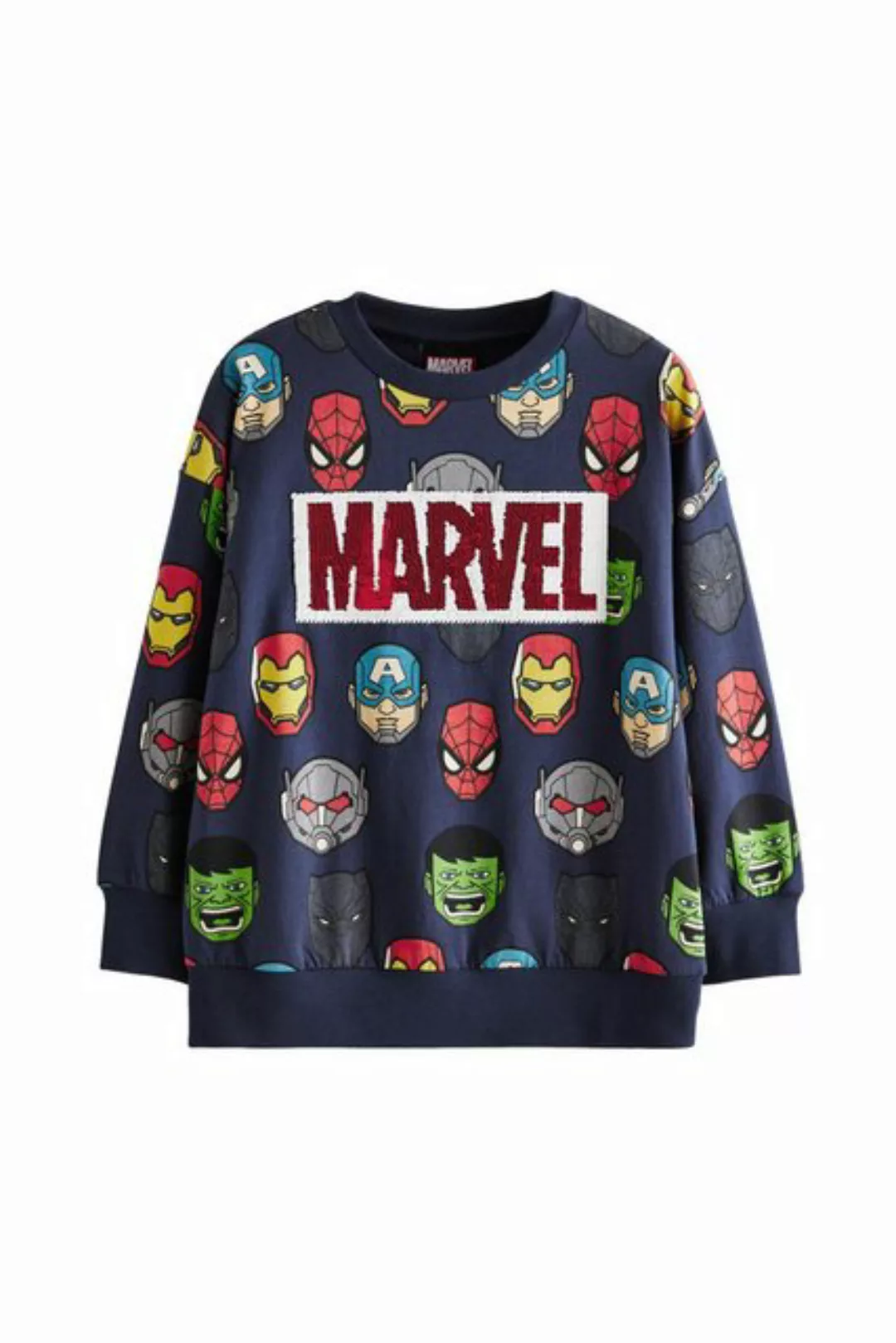 Next Langarmshirt Lizenziertes Langarmshirt mit Pailletten, Marvel (1-tlg) günstig online kaufen