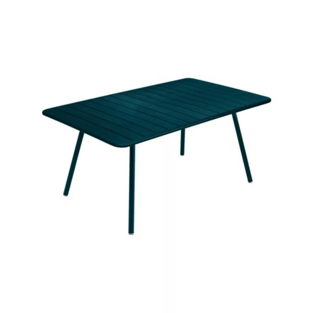 Luxembourg Outdoor-Tisch 165x100 cm Acapulcoblau günstig online kaufen