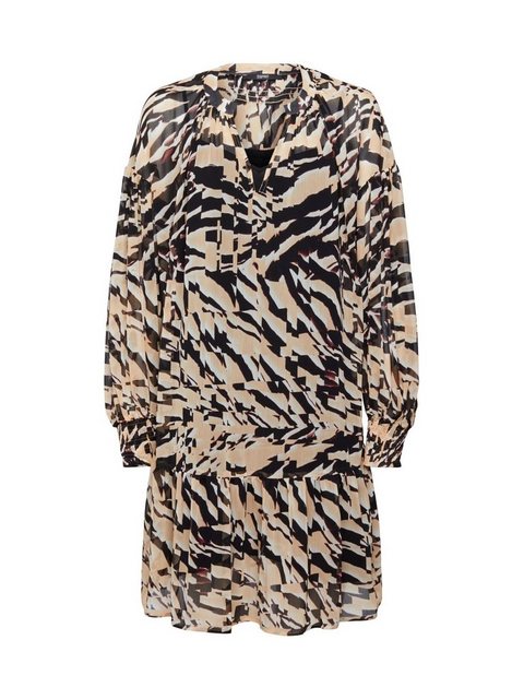 Esprit Collection Minikleid Chiffon-Kleid mit Muster günstig online kaufen