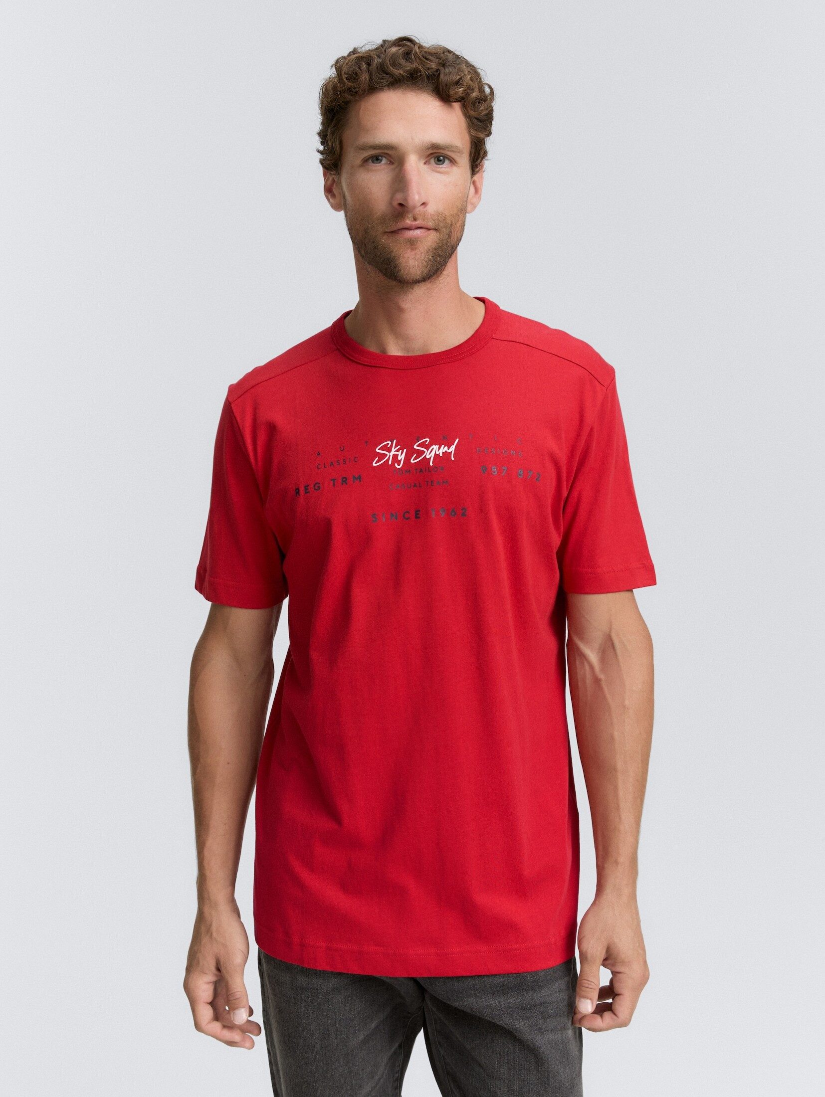 TOM TAILOR T-Shirt T-Shirt mit Print günstig online kaufen