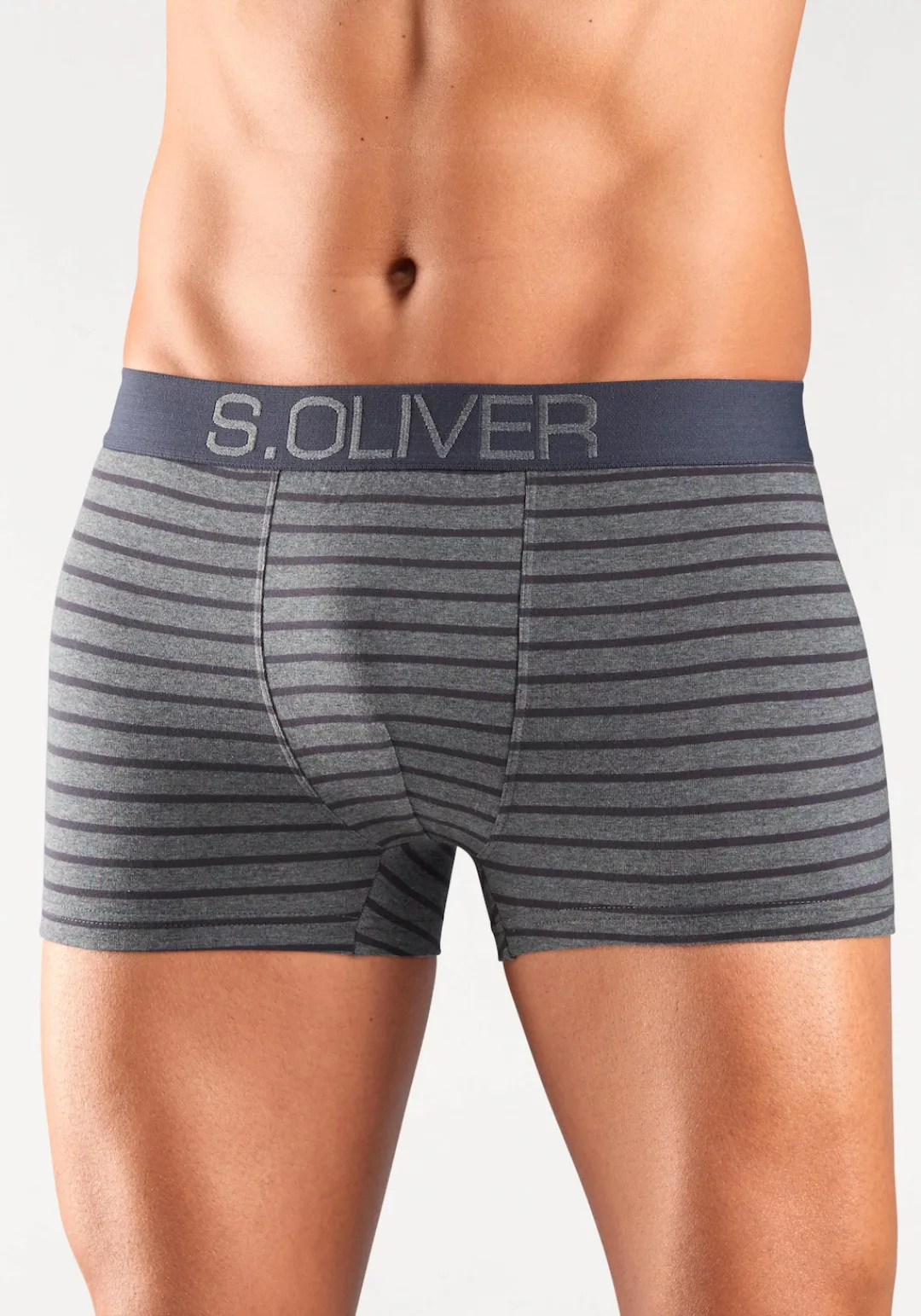 s.Oliver Boxer "Boxershorts für Herren", (Packung, 4 St.), mit kontrastfarb günstig online kaufen