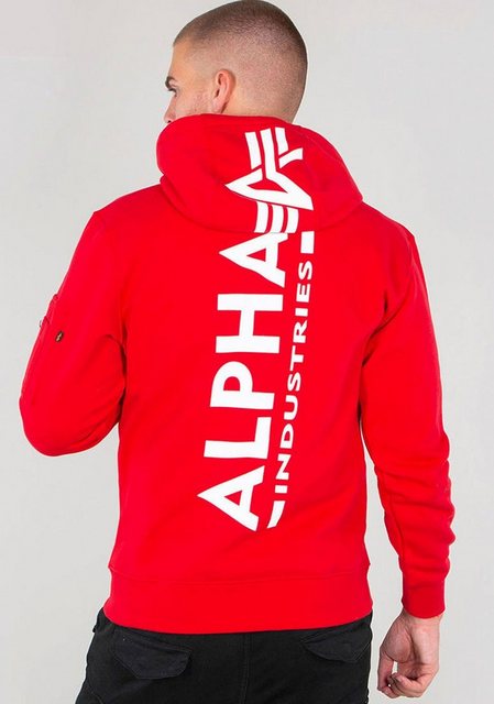 Alpha Industries Kapuzensweatshirt BACK PRINT HOODY günstig online kaufen