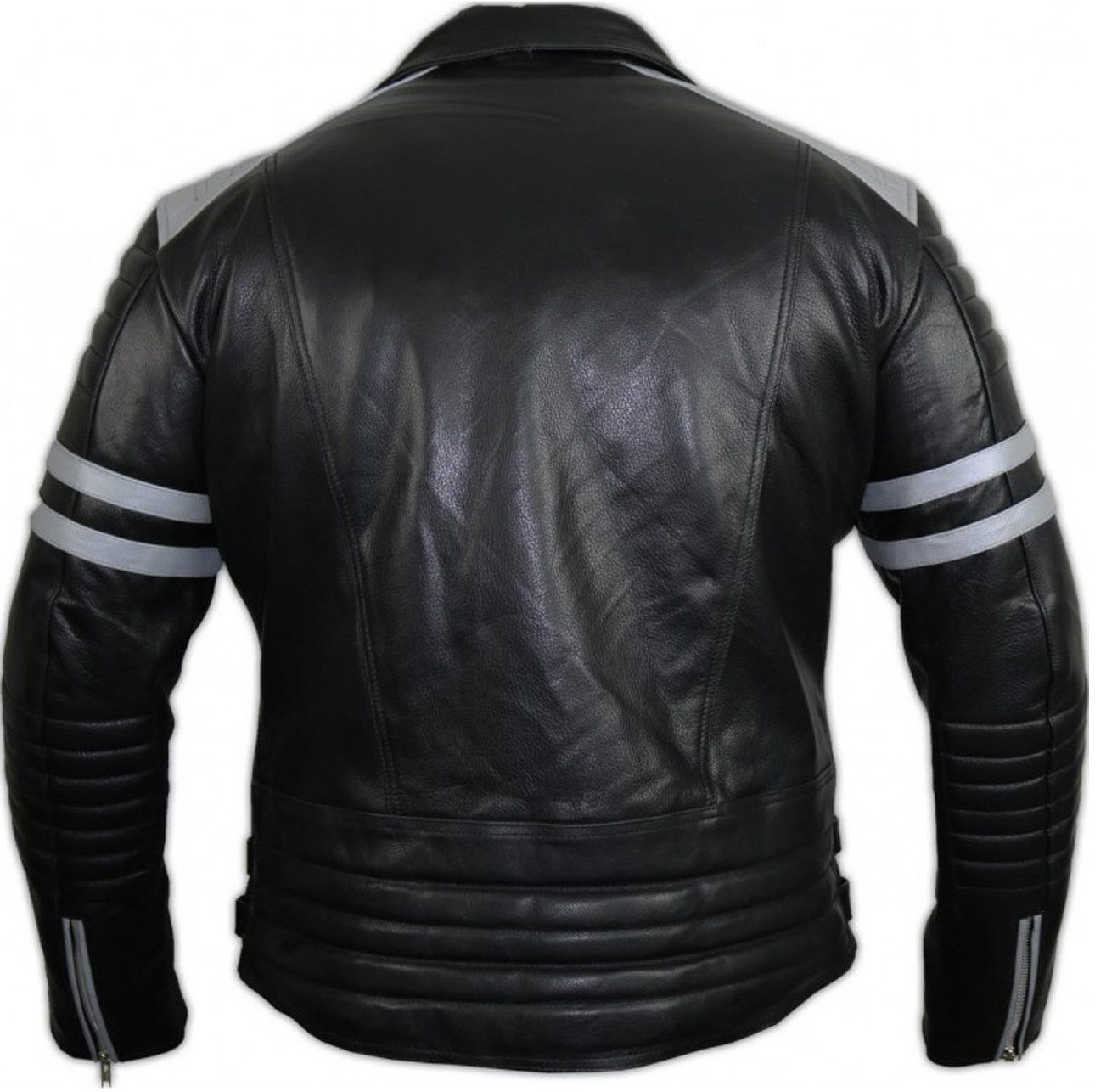 MDM Motorradjacke Herren Retro Lederjacke Motorrad günstig online kaufen