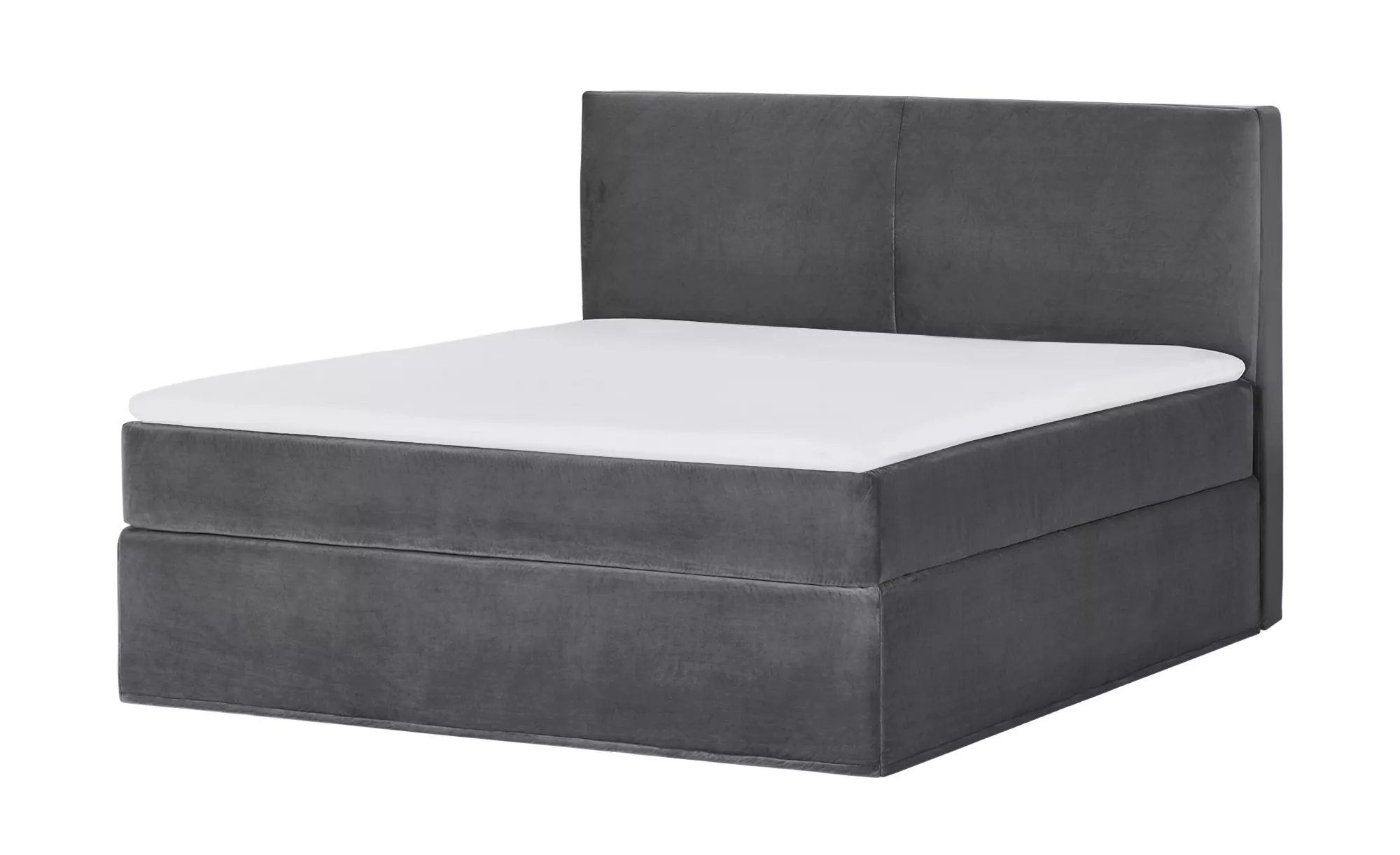 Boxi Boxspringbett 160 x 200 cm  Boxi Classic ¦ grau ¦ Maße (cm): B: 160 H: günstig online kaufen