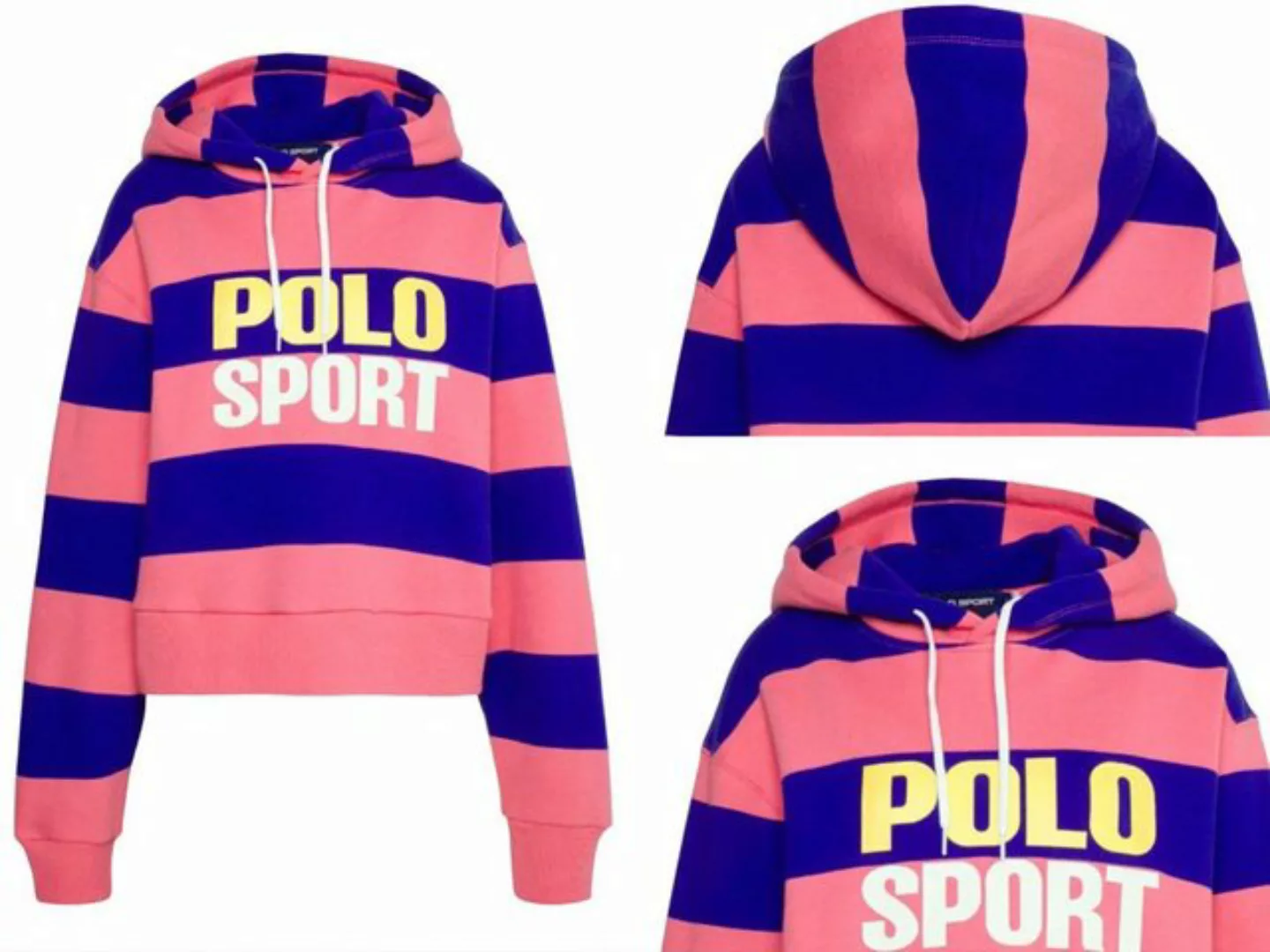 Ralph Lauren Sweatshirt POLO RALPH LAUREN Cropped Hooded Sweatshirt Hoodie günstig online kaufen