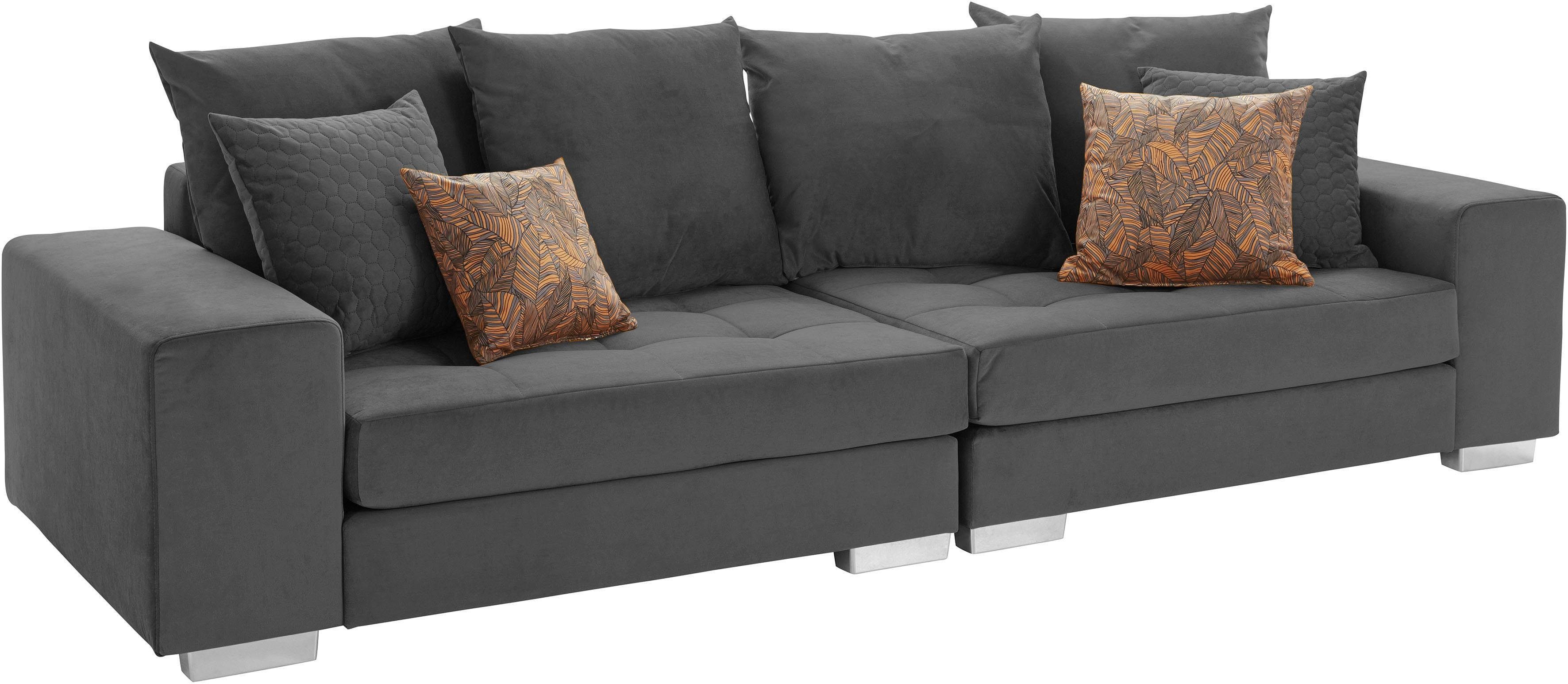 INOSIGN Big-Sofa Vale, mit Steppung im günstig online kaufen