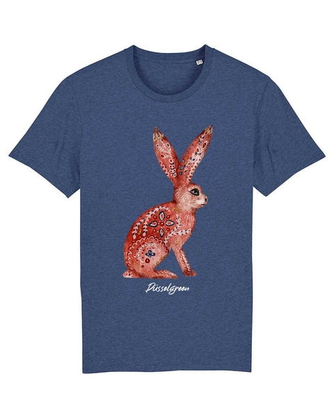 Hase, Kaninchen, Cute, Knuddelig, Boho Tshirt Aus Bio Baumwolle günstig online kaufen