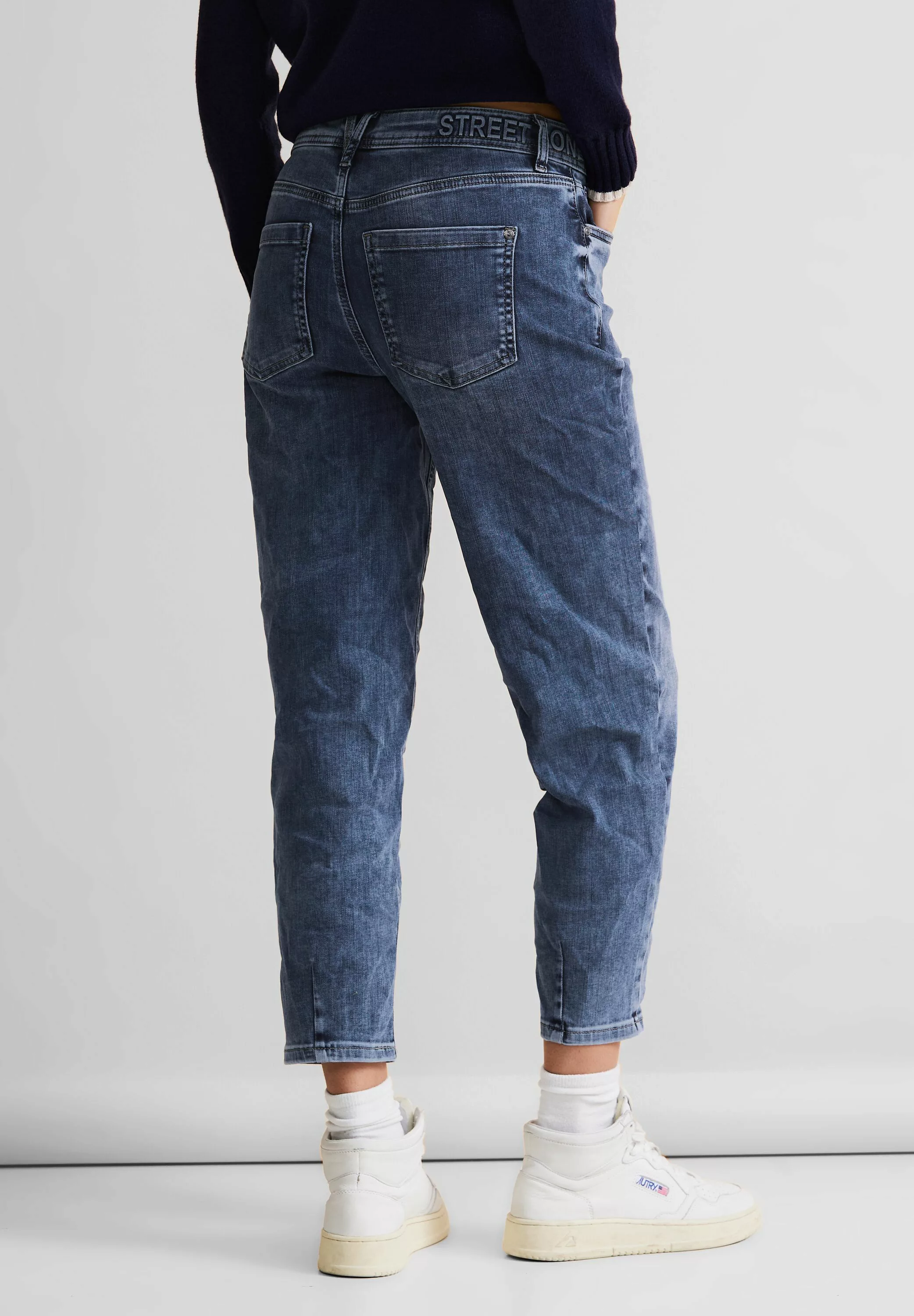 STREET ONE Regular-fit-Jeans Loose Fit Balloonjeans günstig online kaufen