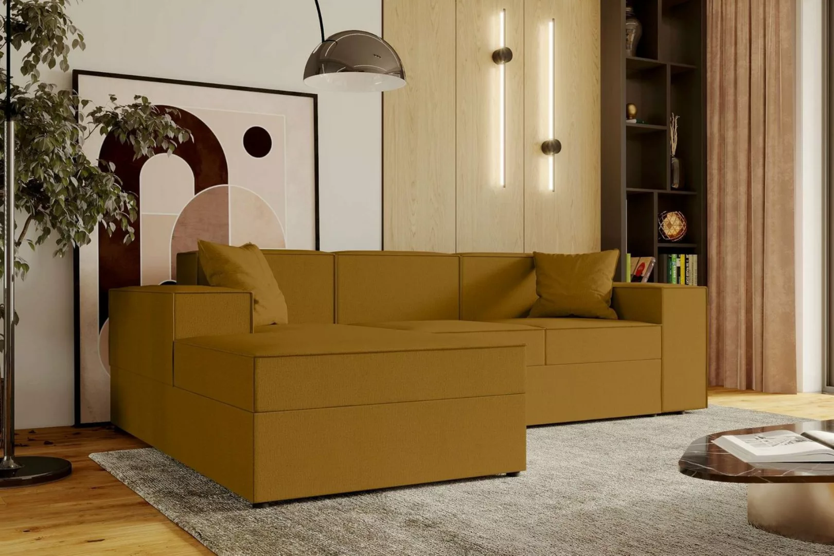 Stylefy Ecksofa Theodor, L-Form, Eckcouch, Ottomane links oder rechts beste günstig online kaufen