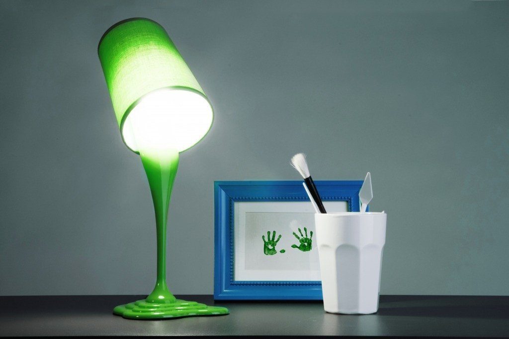 KONSIMO® Schreibtischlampe EKLES Tischlampe Kinderlampe, ohne günstig online kaufen