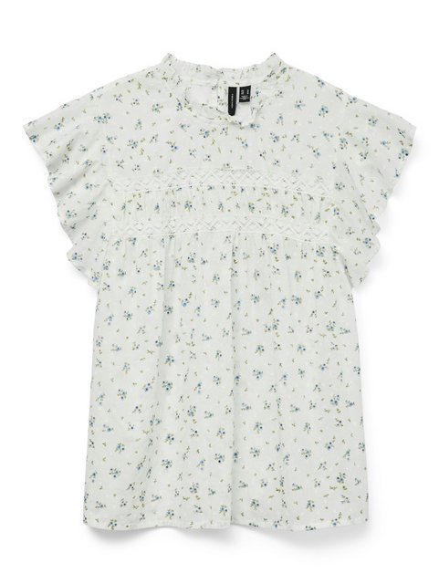 Vero Moda Blusenshirt VMTRINE SL LACE TOP WVN NOOS günstig online kaufen