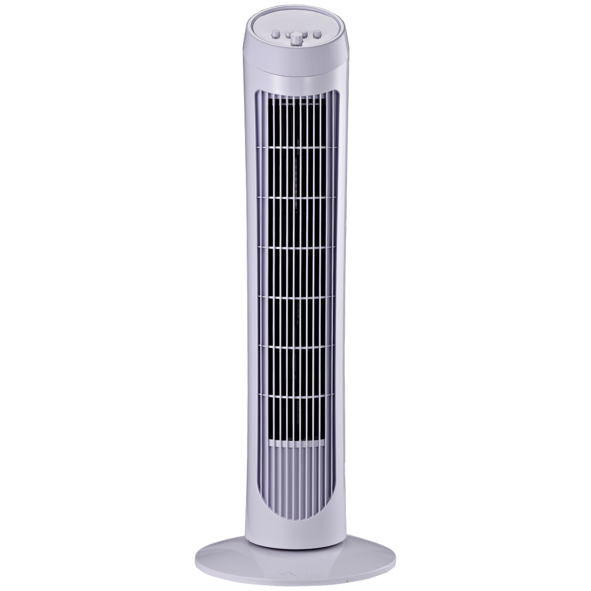 HOMCOM Säulenventilator Turm oszillierend leise 45 W 3 Geschwindigkeiten 27 günstig online kaufen