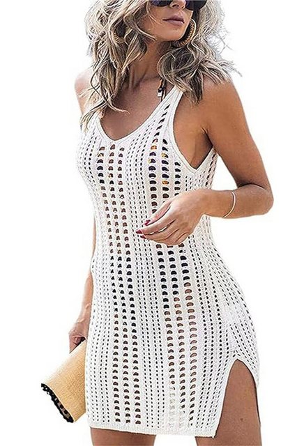 SEGUEN Strandkleid Damen-Strandrock mit Seitenschlitz und Überwurf (Strandu günstig online kaufen