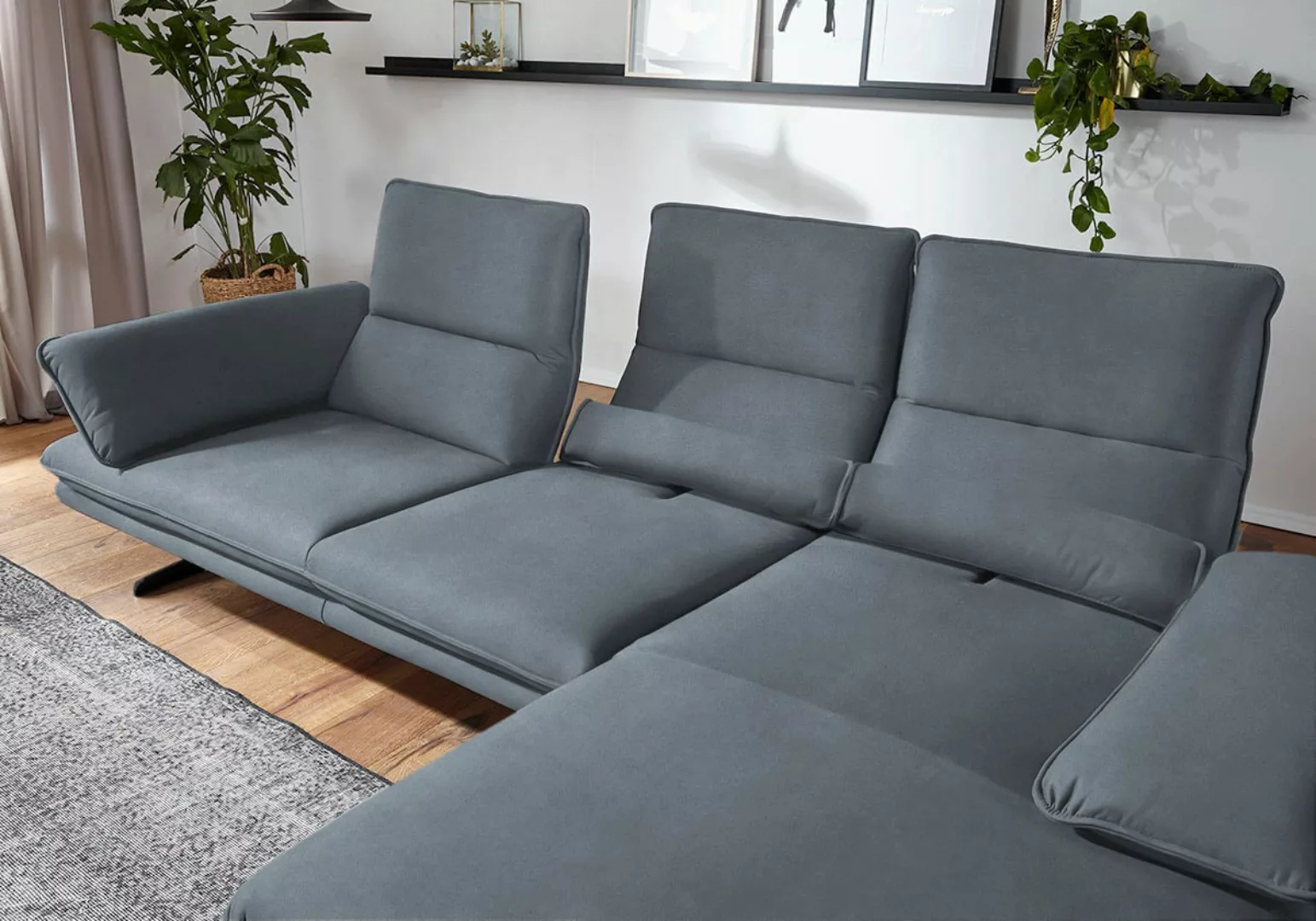 W.SCHILLIG Ecksofa "broadway, Designsofa mit tollem Sitzkomfort", Sitztiefe günstig online kaufen