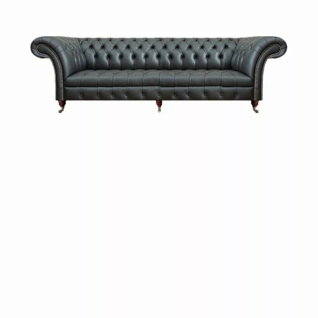 JVmoebel Chesterfield-Sofa Sofagarnitur 3tlg Leder Sofas Komplett Wohnzimme günstig online kaufen