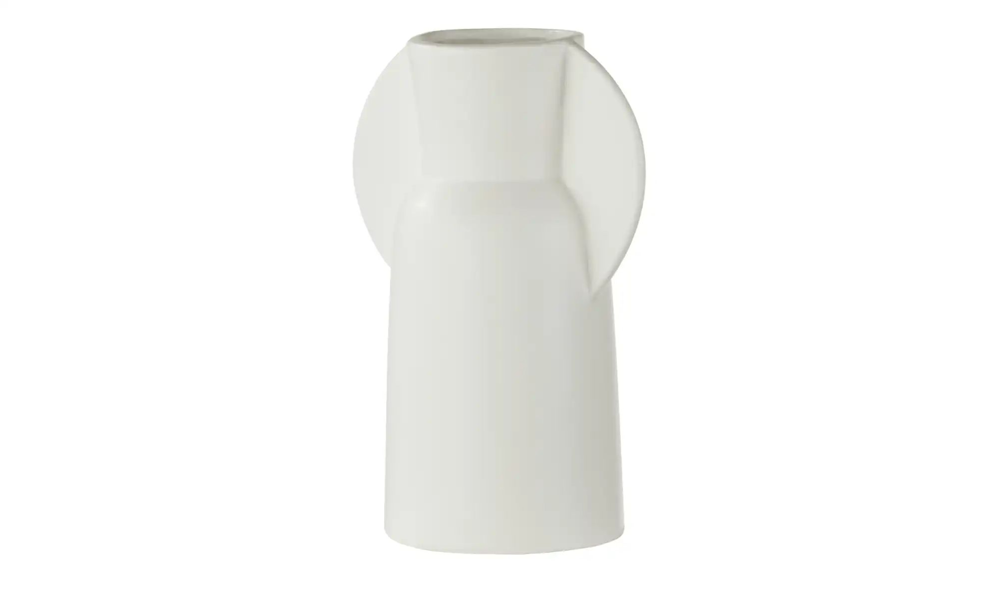 HOME STORY Vase ¦ weiß ¦ Porzellan ¦ Maße (cm): B: 9,5 H: 20,5 Accessoires günstig online kaufen