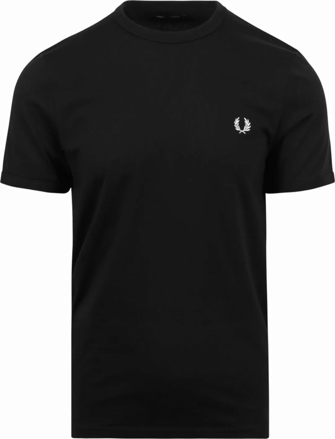 Fred Perry T-Shirt Schwarz M3519 - Größe M günstig online kaufen