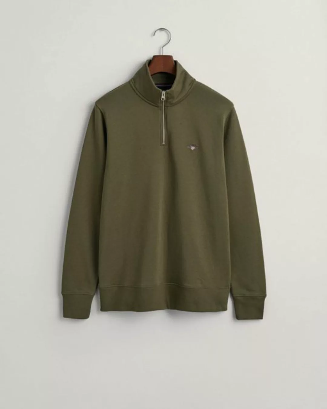 Gant Sweatshirt Shield Sweatshirt mit halblangem Reißverschluss günstig online kaufen