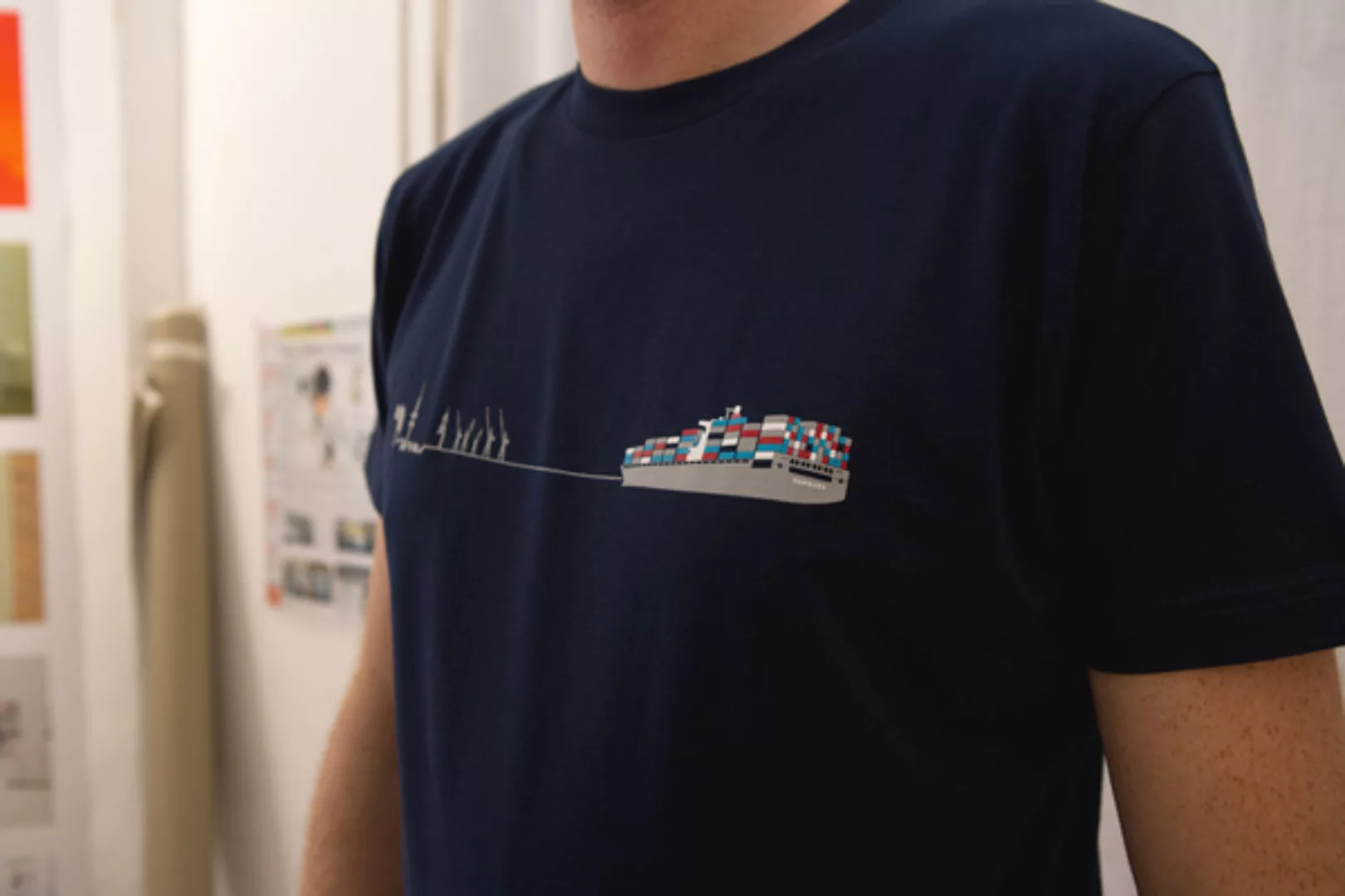 Containerschiff Boy-t-shirt günstig online kaufen