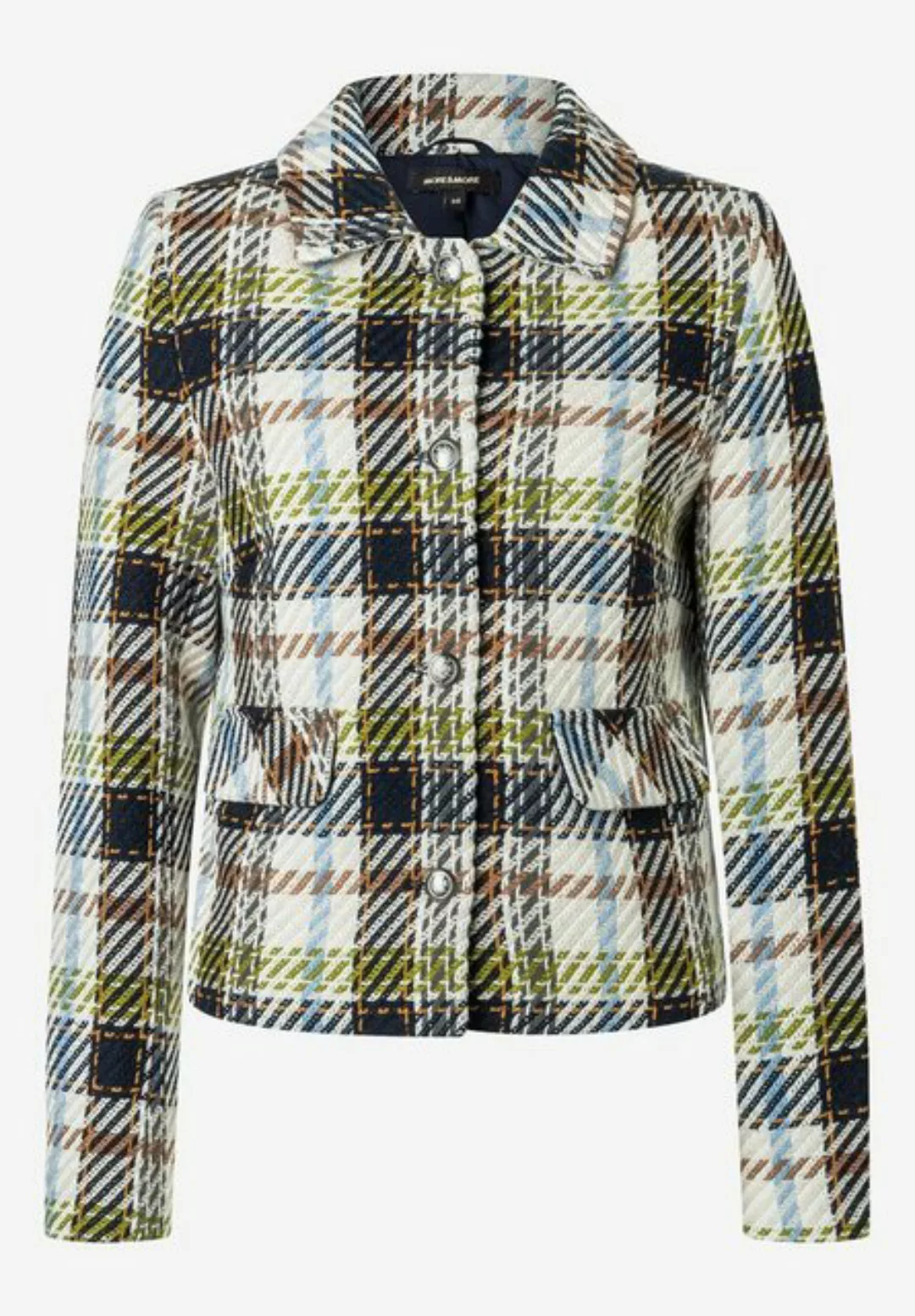 MORE&MORE Kurzblazer Multicolour Check Ja günstig online kaufen