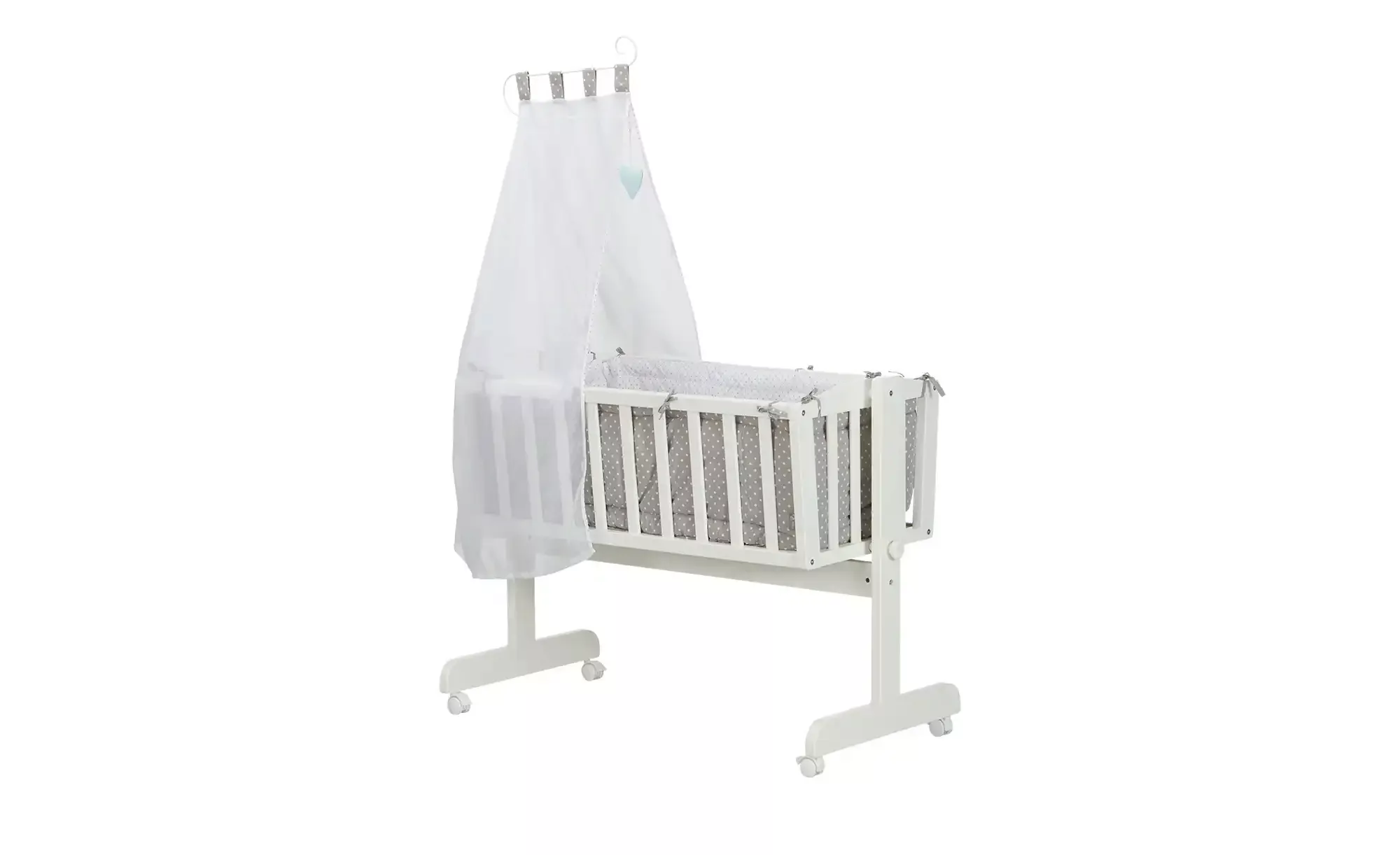 Komplettwiege  Eli - weiß - 53 cm - 150 cm - 103,5 cm - Sconto günstig online kaufen