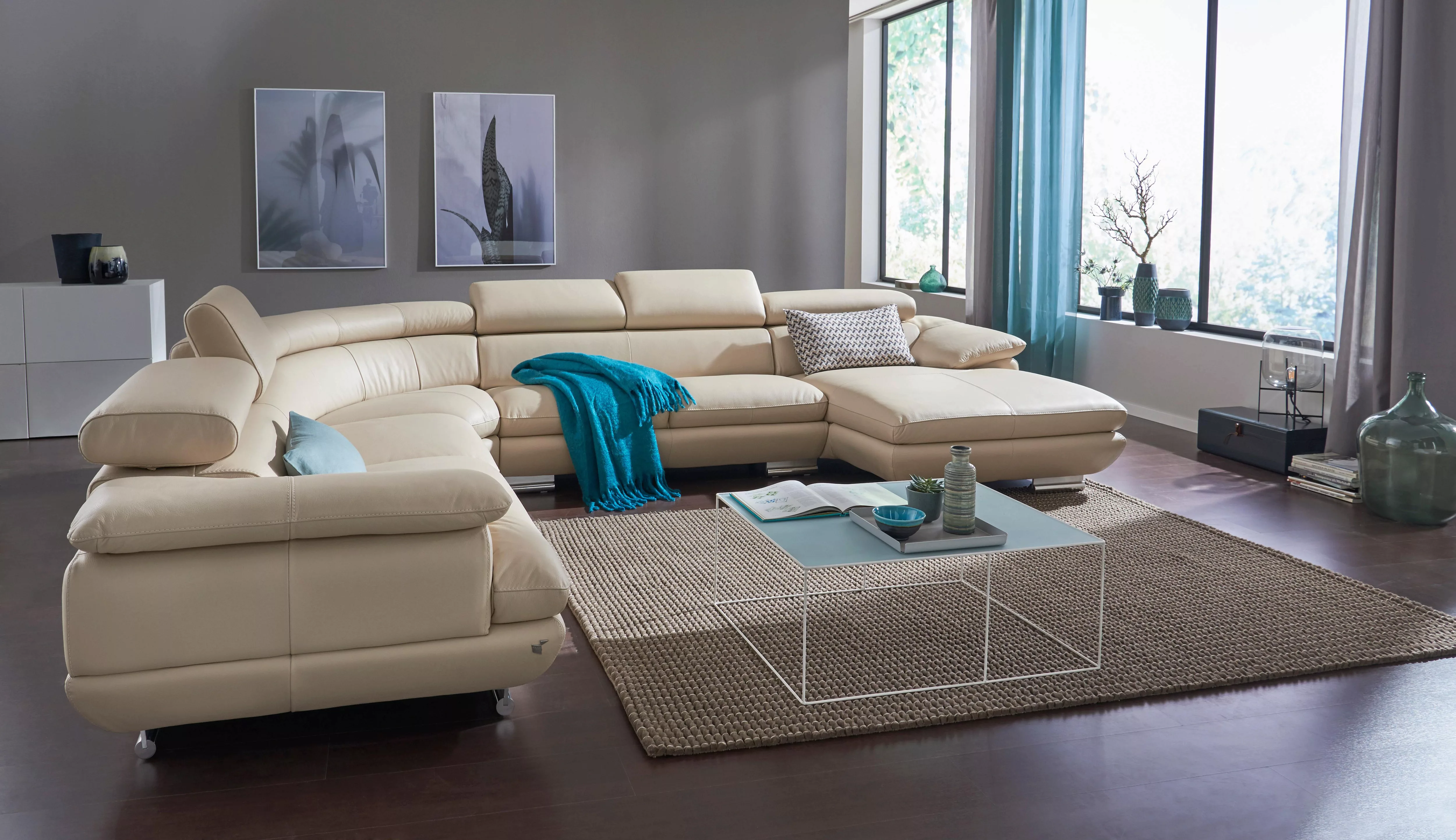 CALIA ITALIA Wohnlandschaft "Magic, italienisches Sofa zum Träumen, erstkla günstig online kaufen