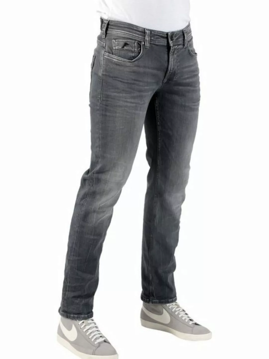 M.O.D. Herren Jeans Thomas - Comfort Fit - Grau - Everett Grey Jogg günstig online kaufen