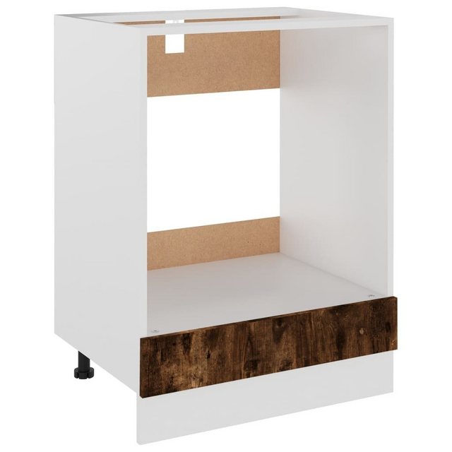 vidaXL Unterschrank Herdumbauschrank Räuchereiche 60x46x81,5 cm Spanplatte günstig online kaufen