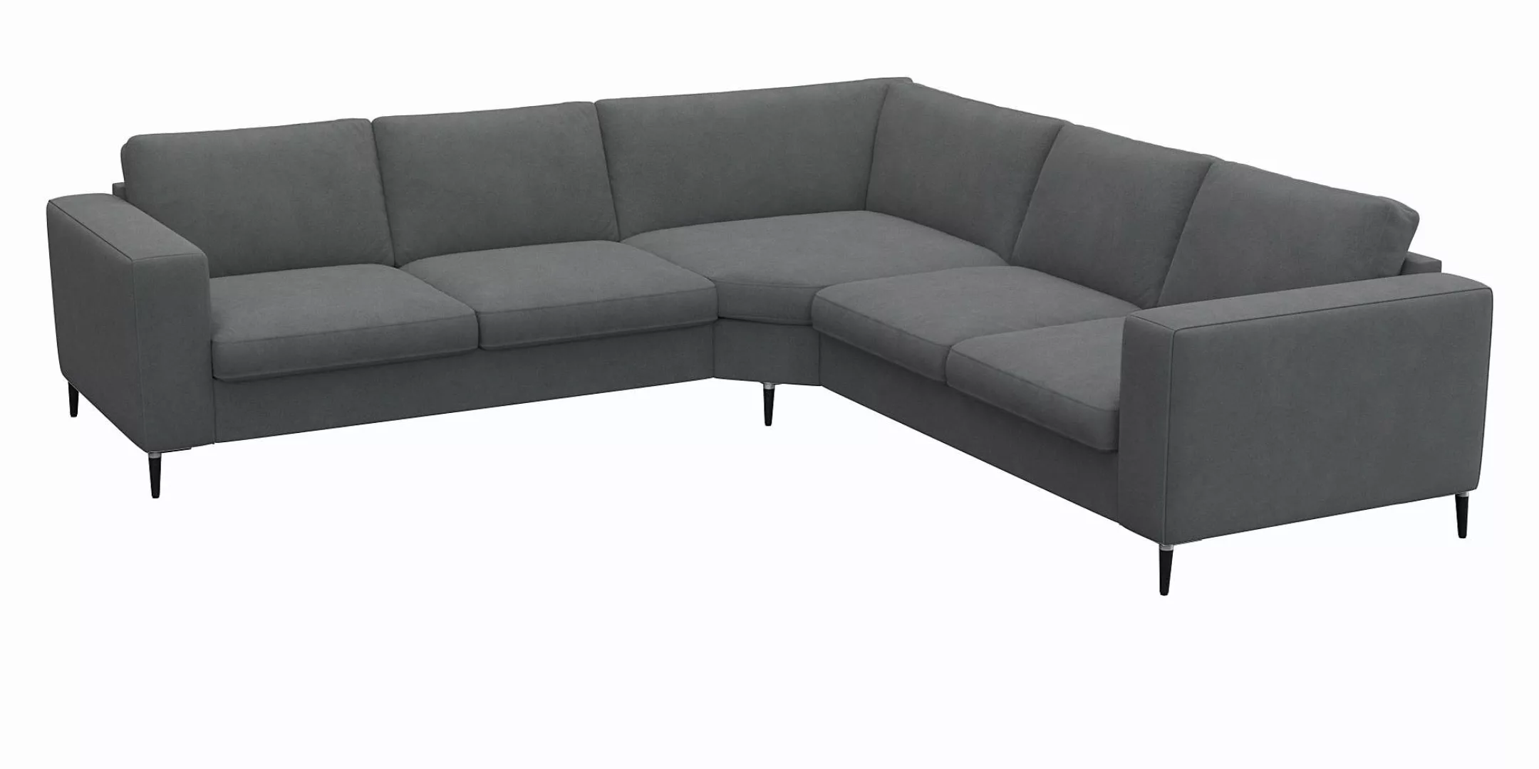 FLEXLUX Ecksofa »Fiore, gleichschenklig, super Sitzkomfort durch Kaltschaum günstig online kaufen