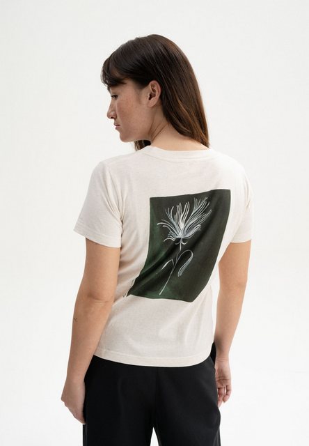 MELA Kurzarmshirt T-Shirt Artist Edition Kaja Fein gerippter Kragen günstig online kaufen