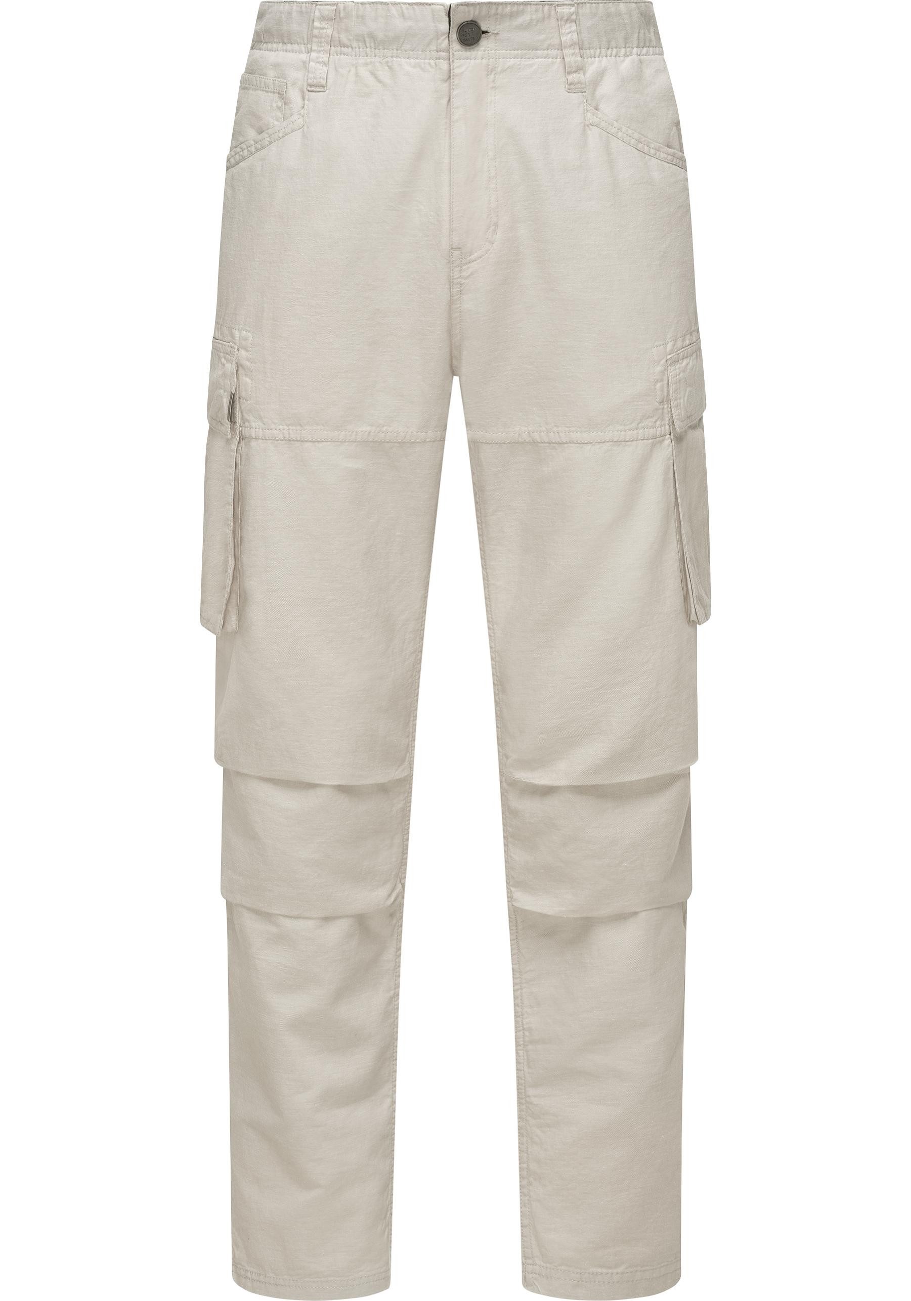 Ragwear Cargohose "Merly Long Linen", (1 tlg.), Lange luftige Herren Hose m günstig online kaufen