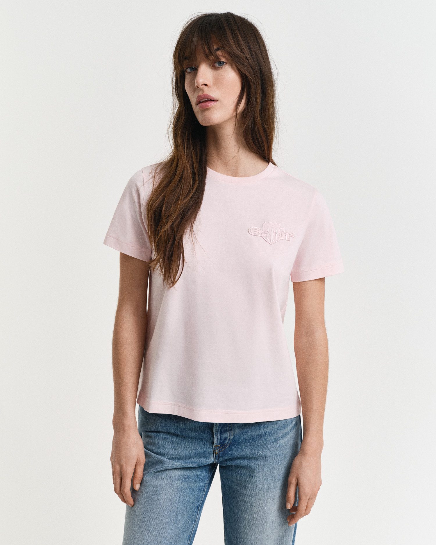 Gant T-Shirt REG TONAL SHIELD SS günstig online kaufen