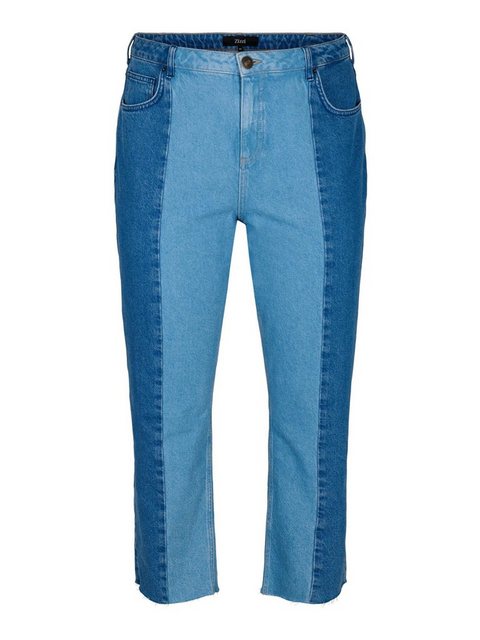 Zizzi 7/8-Jeans GALE (1-tlg) Plain/ohne Details günstig online kaufen