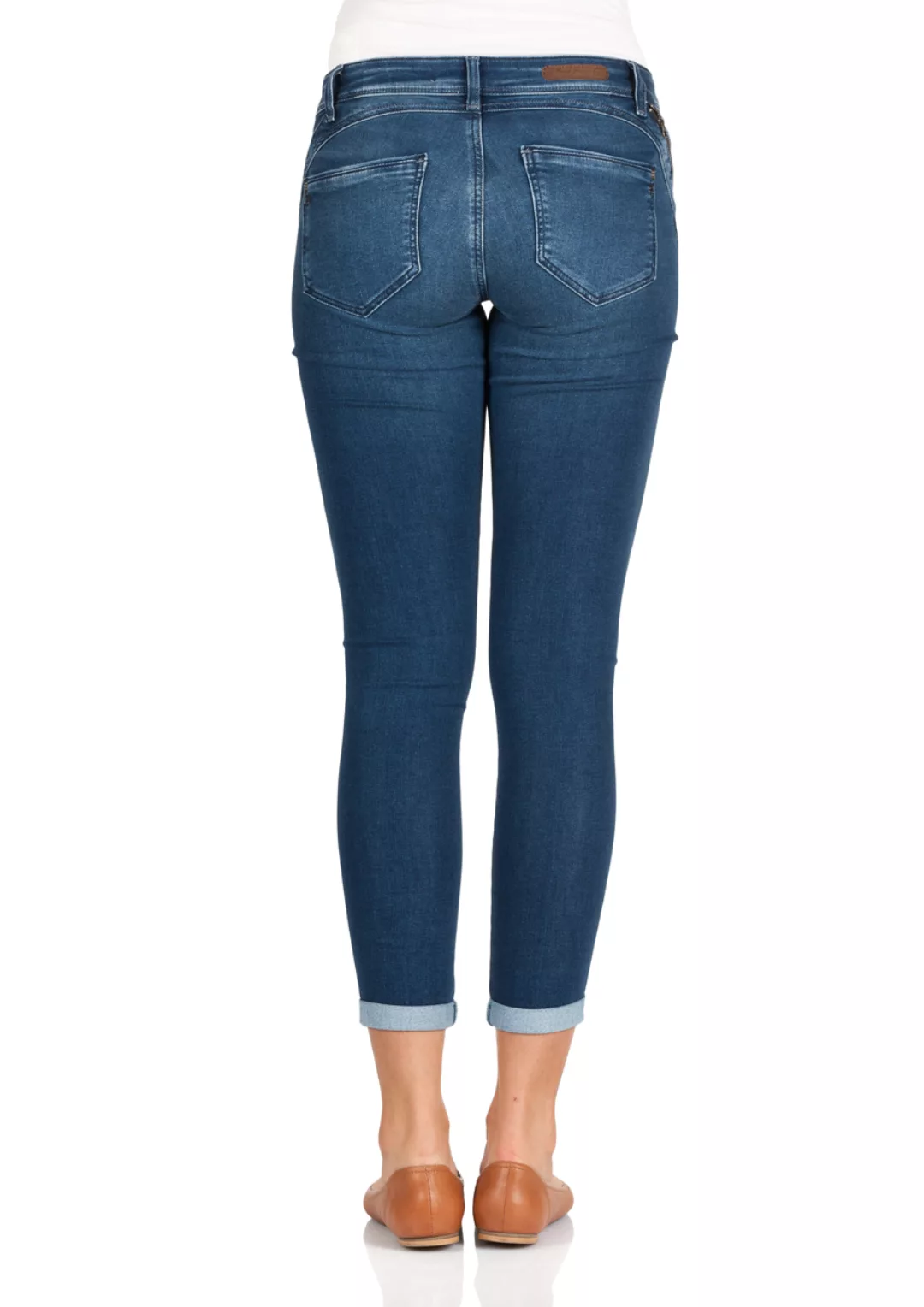 Mavi Damen Jeans Lexy - Super Skinny Fit - Blau - Mid Brushed Glam günstig online kaufen