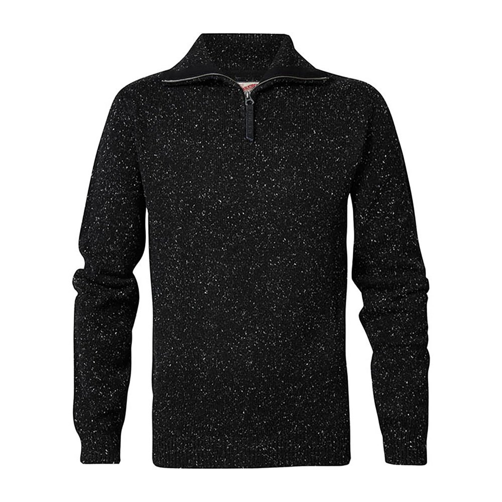 Petrol Industries Rollkragenpullover Mit Halbem Reißverschluss 2XL Black günstig online kaufen