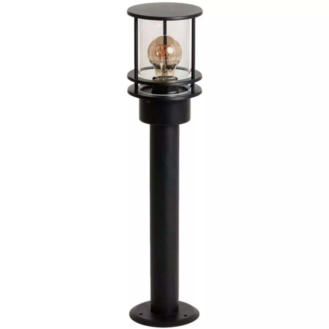 Garten Lampe Extern Beleuchtungspfosten LED IP44 55cm Rostfreier Stahl Lore günstig online kaufen