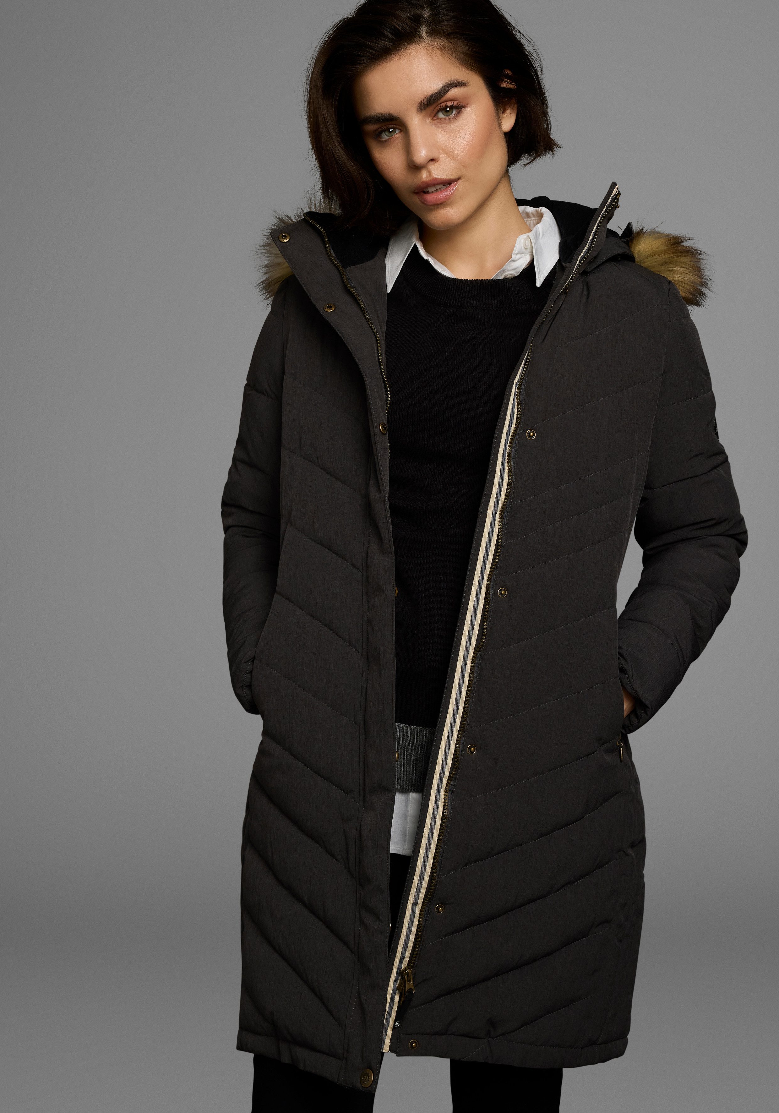 Polarino Steppmantel, Wind- und wasserabweisend, atmungsaktiv. günstig online kaufen