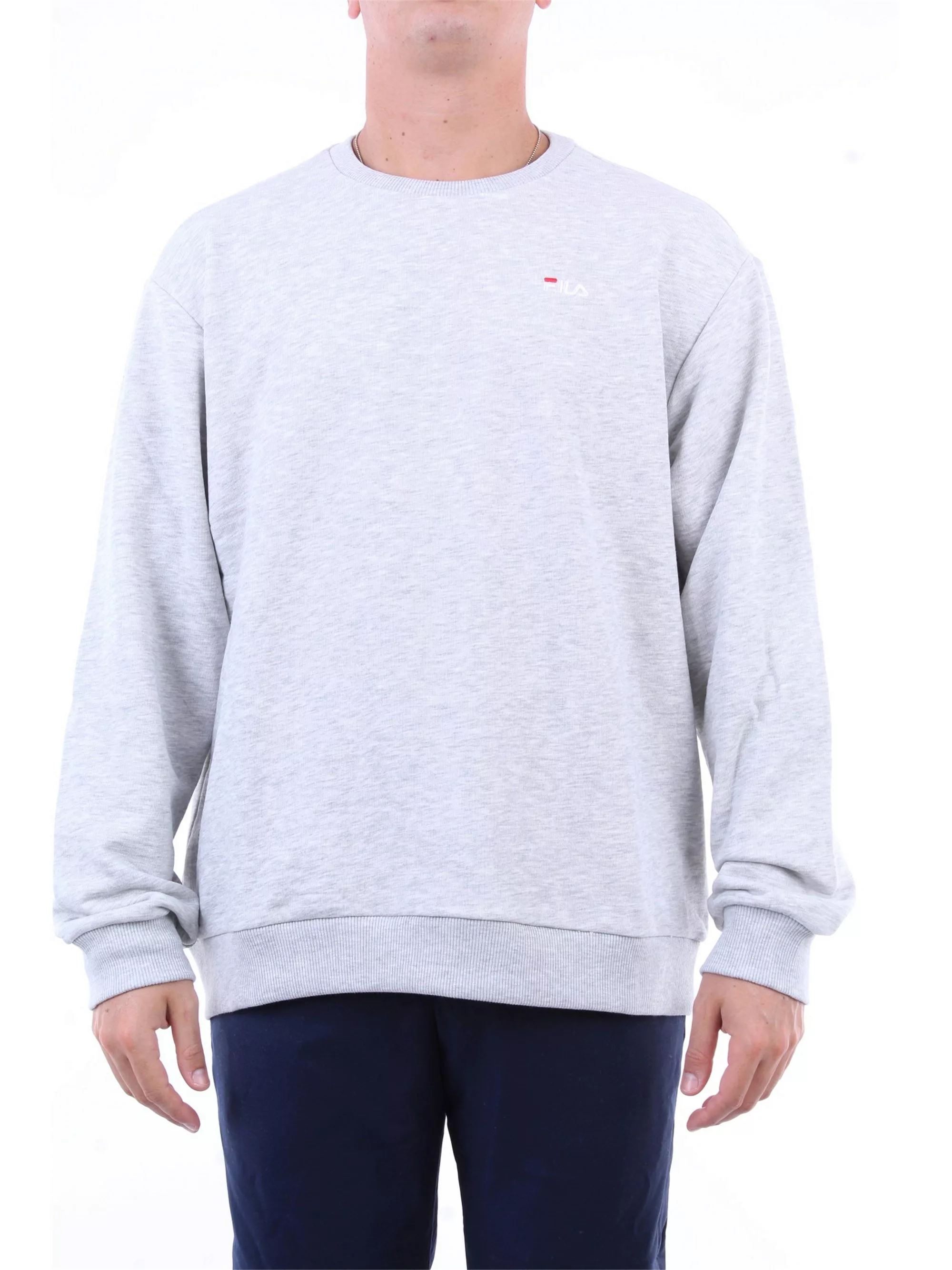 Fila Sweatshirt Fila Sweater Herren EFIM CREW SWEAT 688164 Grau B13 Light G günstig online kaufen