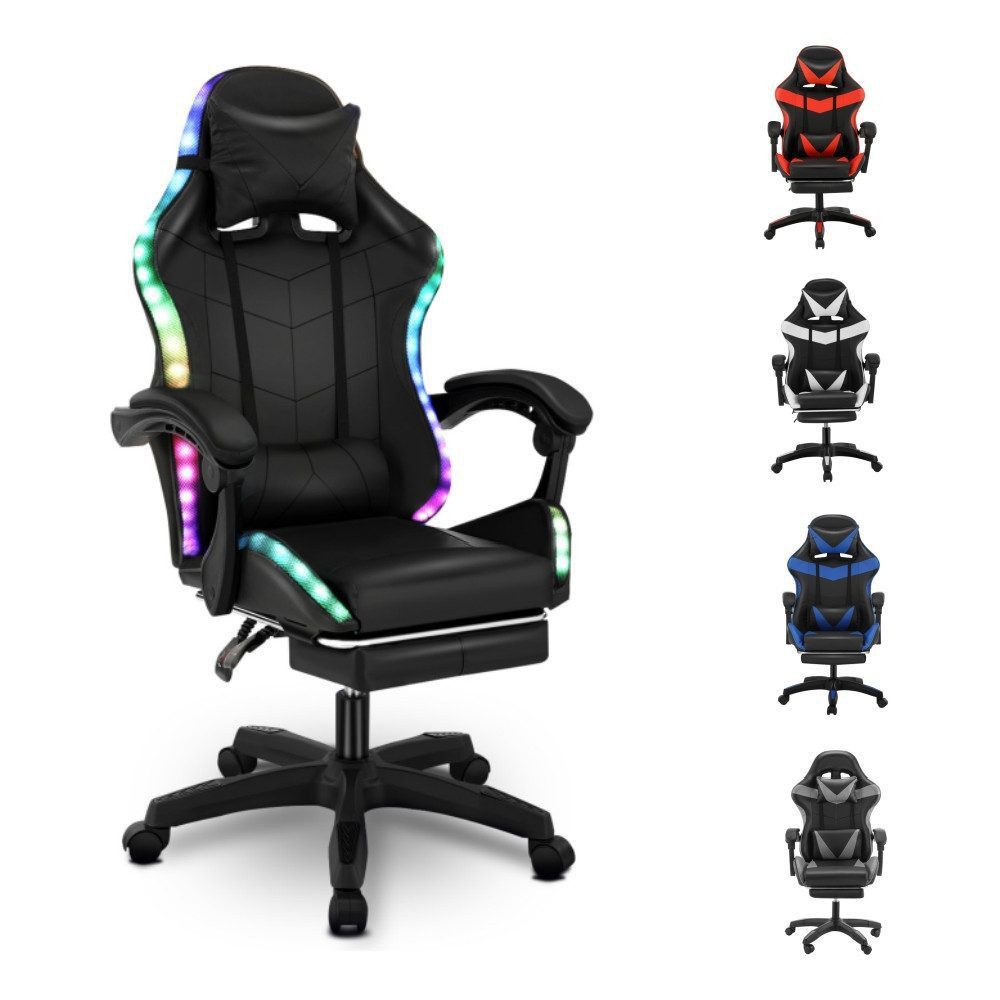 LETGOSPT Gaming Chair Gaming-Stuhl, Bürostuhl Ergonomischer günstig online kaufen