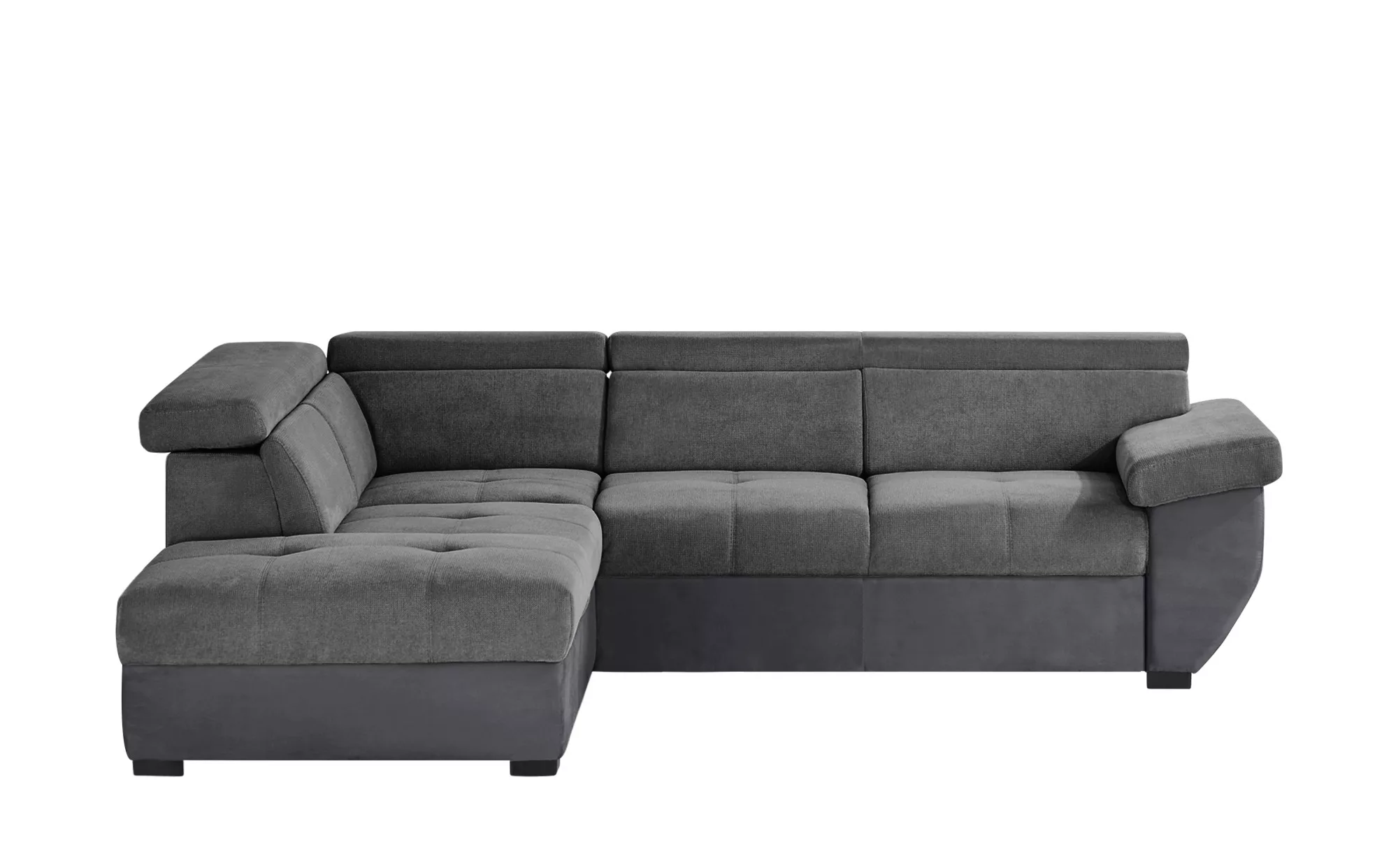 uno Ecksofa  Formula - grau - 79 cm - Polstermöbel > Sofas > Ecksofas - Möb günstig online kaufen