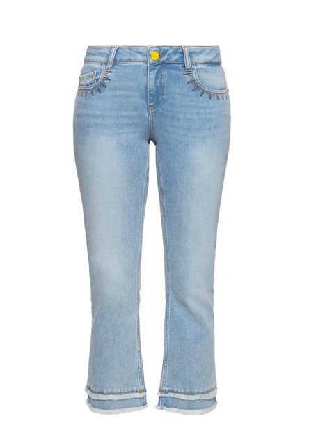 ATT Jeans 7/8-Jeans Brenda mit Zick-Zack Ziernaht günstig online kaufen