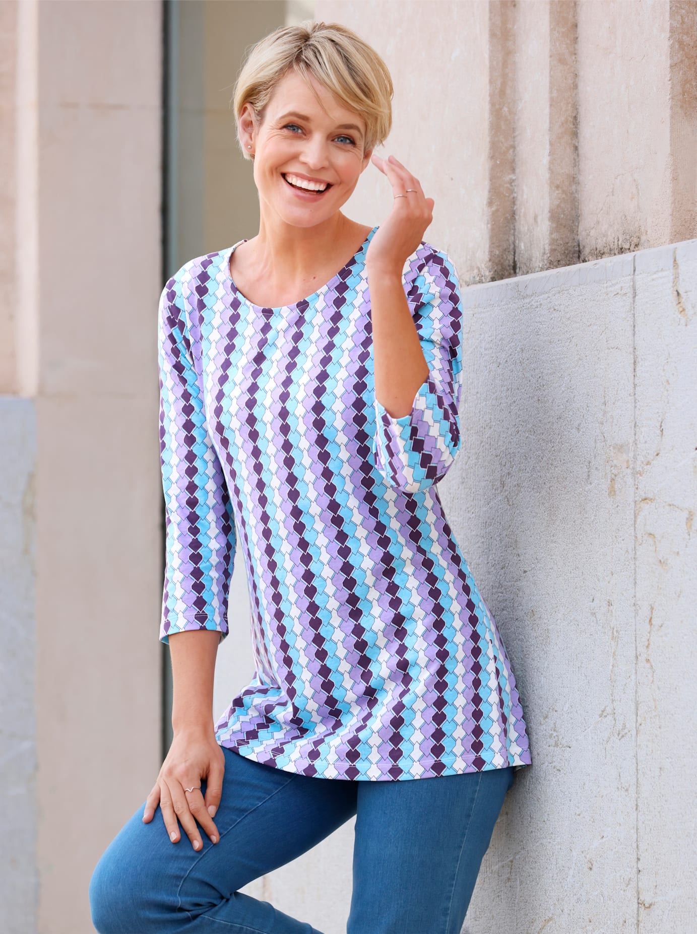 Classic Basics 3/4-Arm-Shirt "3/4-Arm-Shirt", (1 tlg.) günstig online kaufen