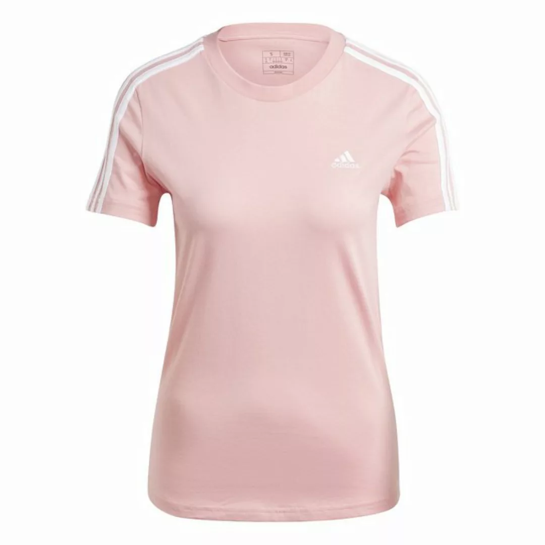 adidas Sportswear Kurzarmshirt LOUNGEWEAR Slim 3-Streifen Damen T-Shirt - P günstig online kaufen